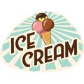 Signmission Safety Sign, 9 in Height, Vinyl, 6 in Length, Ice Cream 3, D-DC-48-Ice Cream 3 D-DC-48-Ice Cream 3